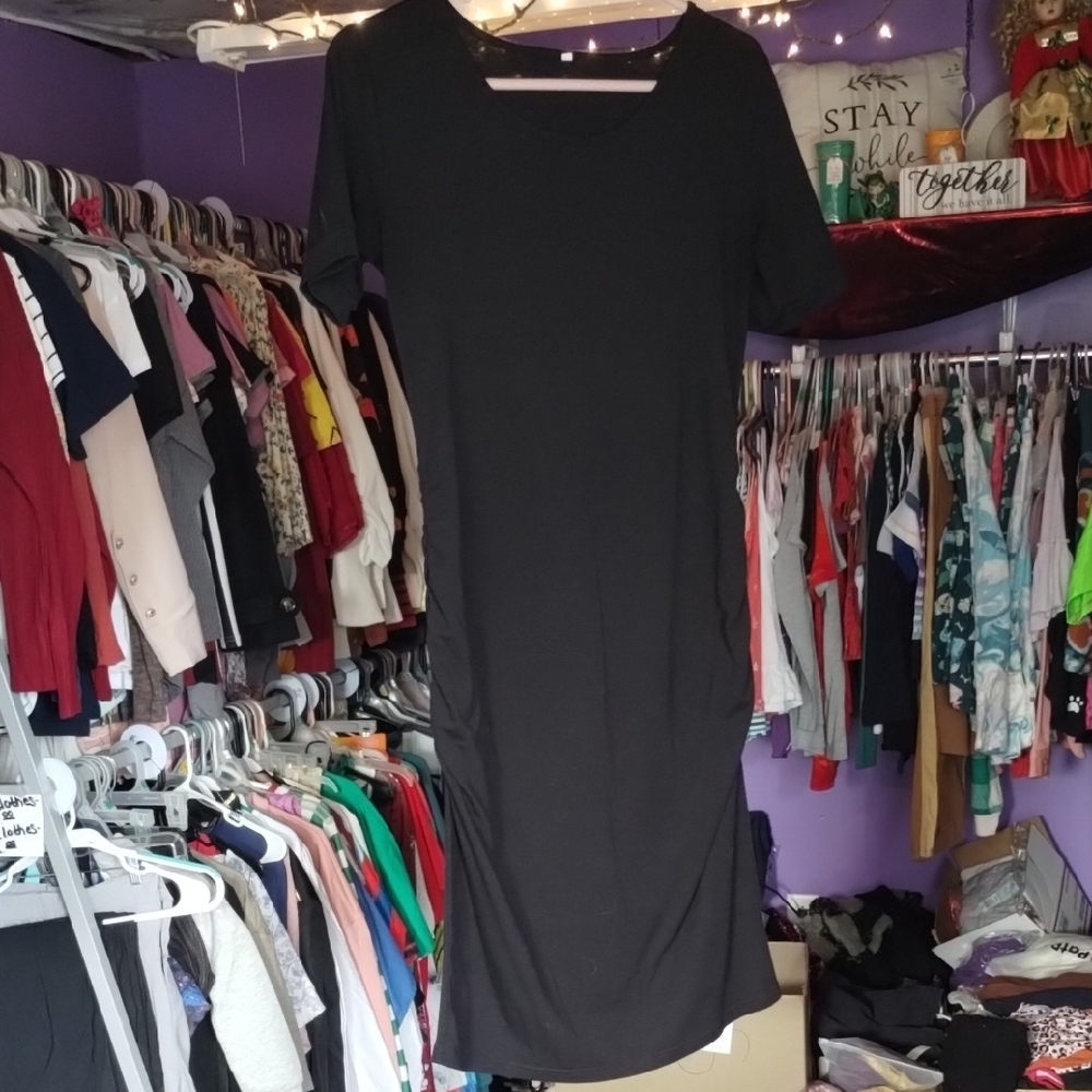 Chic Black maternity Dress
